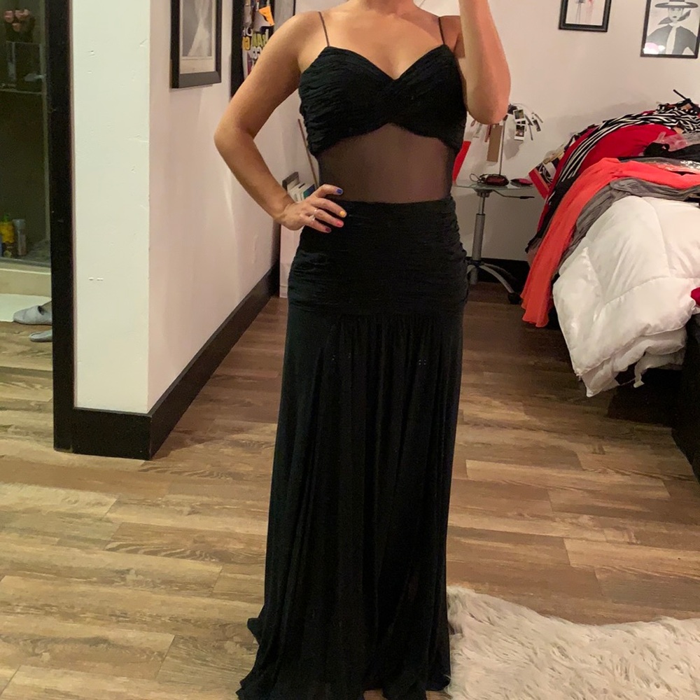 Sexy Black Gown